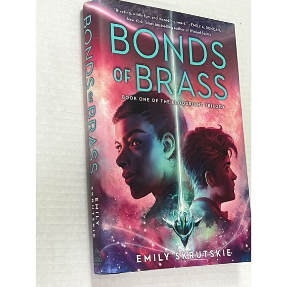 Bonds of Brass Book 1 by Emily Skrutskie Sci-Fi Fantasy Hardcover - Picture 3 of 5